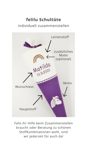 Zusammenstellung Schultüten